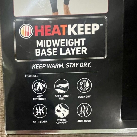 Heat Keep Midweight Base Layer Pant - Picture 2 of 6